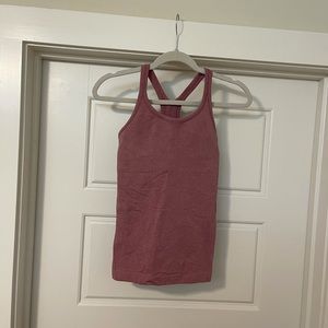 Mauve Lululemon Tank
